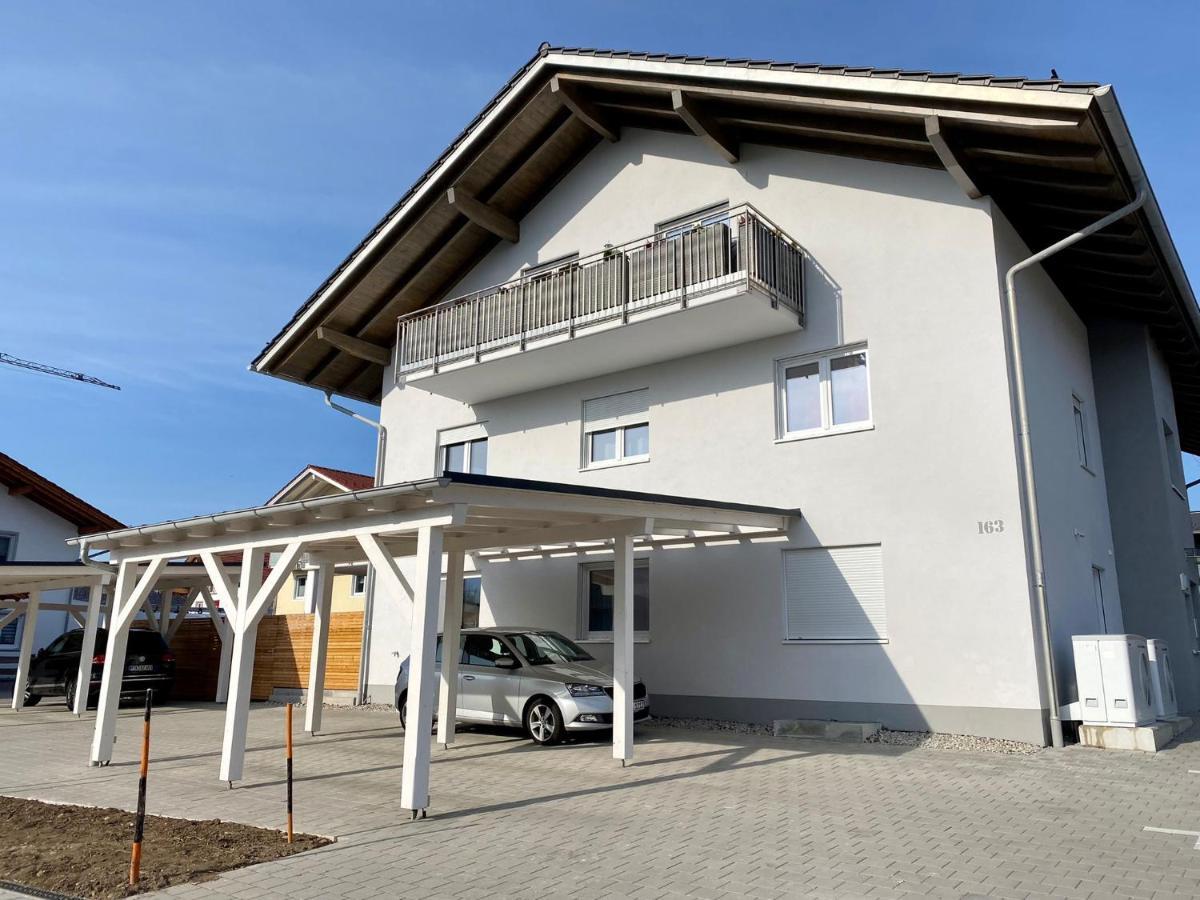 Ferienwohnung Am Bayrischen Meer Übersee エクステリア 写真